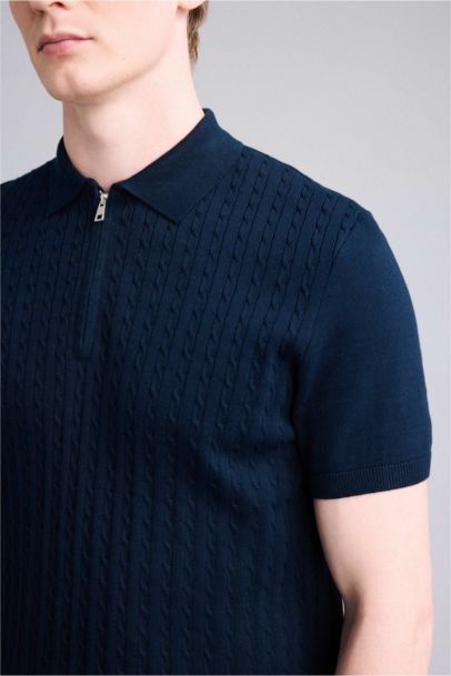 Man Short Sleeve Polo T-Shirt