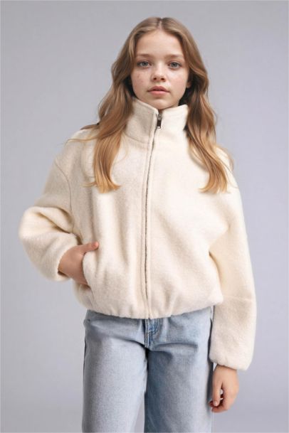 Girl Turtleneck Puffer Jacket