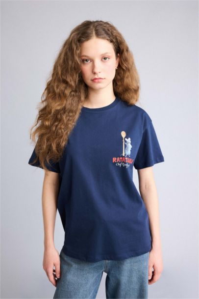 Ratatouille Oversıze Sırt Baskılı Tişört