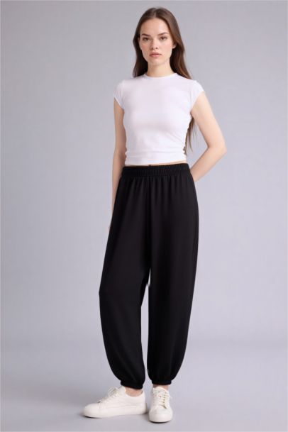 Balloon Fit Basic Trousers