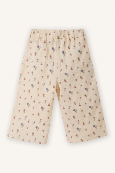 سيت بيبي بناتي فلورال موسلين - قطعتين