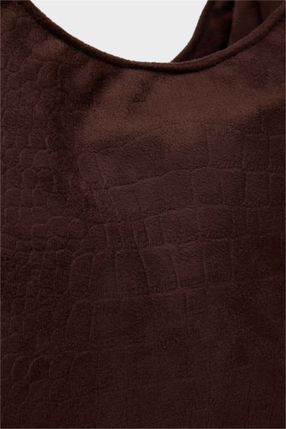 Kadın Süet Omuz Çantası