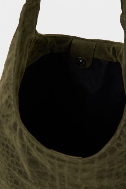 Kadın Süet Omuz Çantası