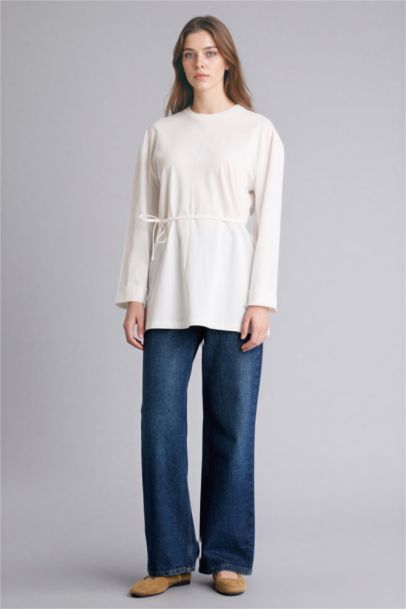 Loose Fit Long Sleeve Tunic