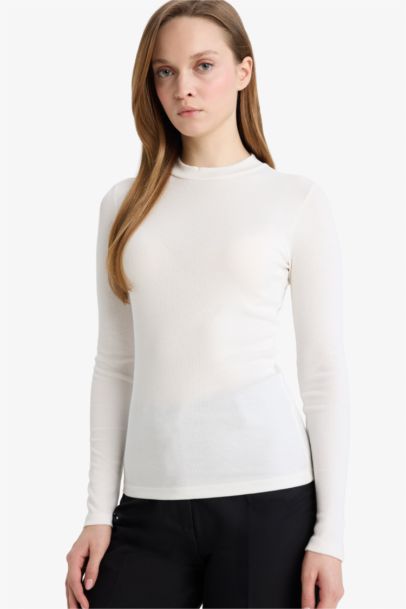 Slim Fit Long Sleeve Tunic