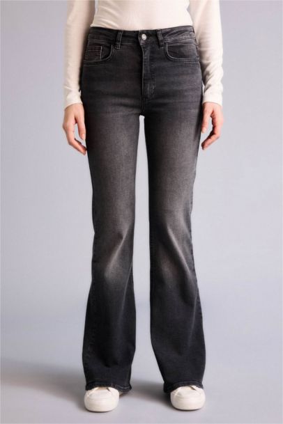 Mia Flare Fit High Waist Long Jeans