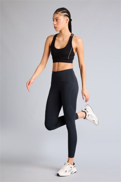 High Waist Ankle Length Leggings