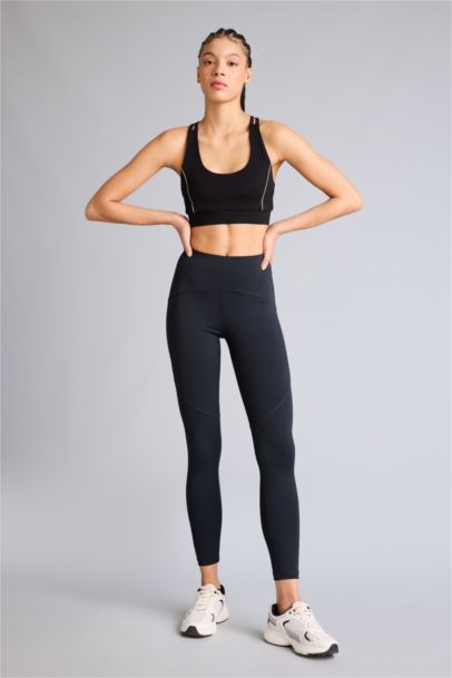 High Waist Ankle Length Leggings