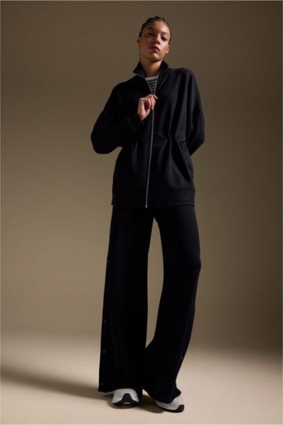 Wide Leg Long Modal Sports Sweatpants