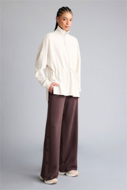 Wide Leg Long Modal Sports Sweatpants