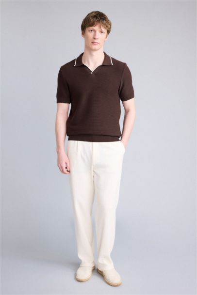 Man Short Sleeve Polo T-Shirt