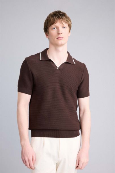 Man Short Sleeve Polo T-Shirt