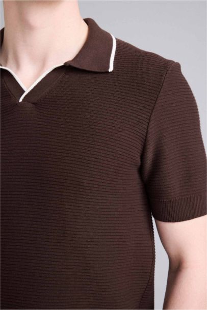 Man Short Sleeve Polo T-Shirt