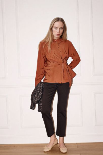 Relax Fit  Modal Long Sleeve Shirt