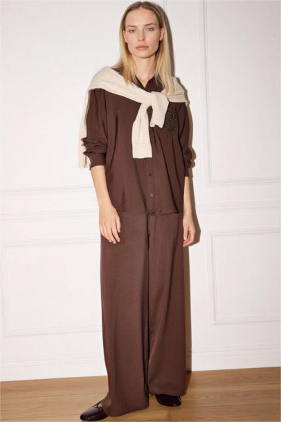 Wide Leg Trousers