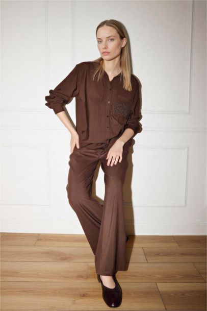 Wide Leg Trousers