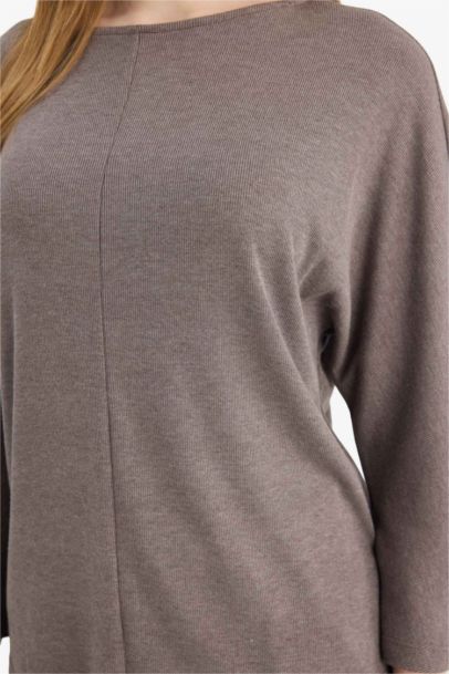 Boat Neck Long Sleeve T-Shirt