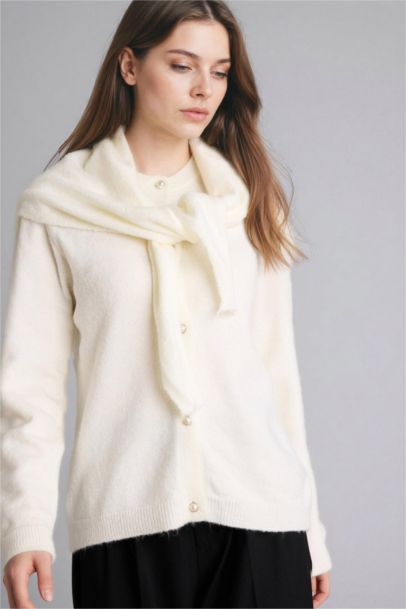 Atkılı Triko Hırka