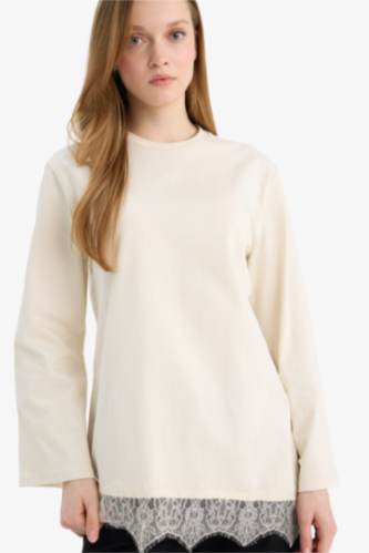 Regular Fit Long Sleeve Tunic