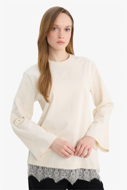 Regular Fit Long Sleeve Tunic