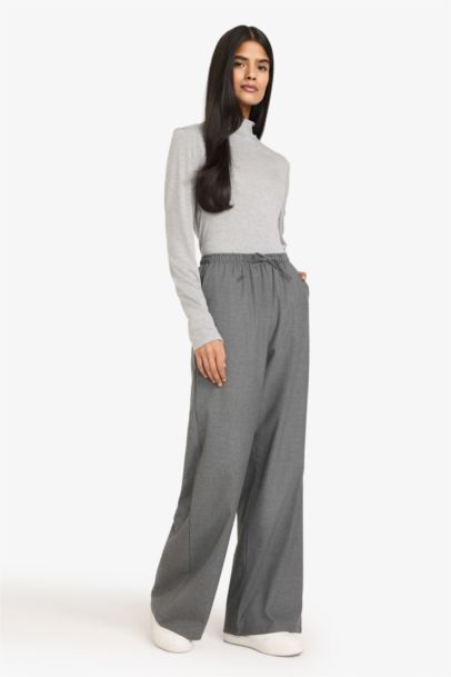 Straight Fit Normal Waist Standard Length Trousers