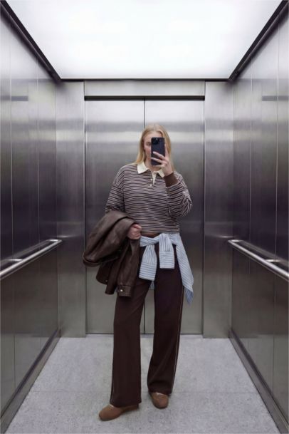 Loose Fit Long Sleeve Sweatshirt