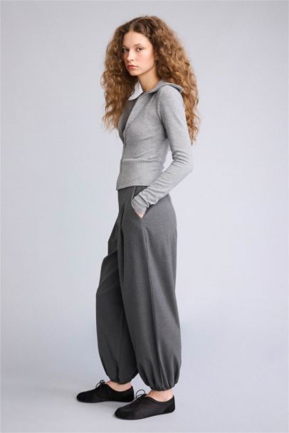 Balloon Fit Double Pocket Trousers