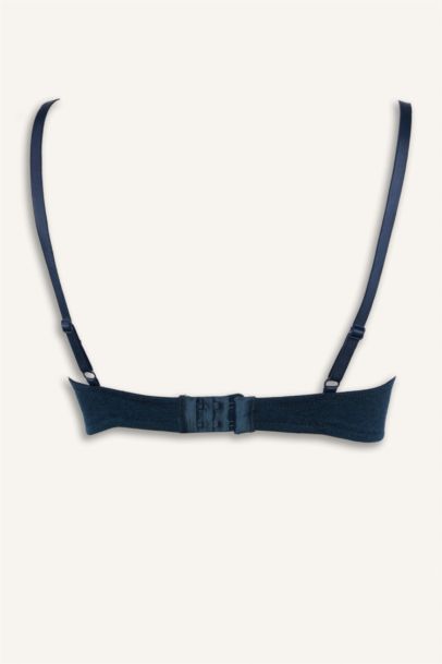 Pamuklu Kaplı Pedli Balenli 2'li Tişört Bra