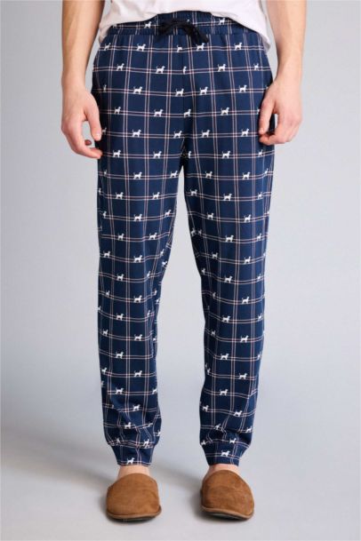 Regular Fit Printed Knitted Bottoms