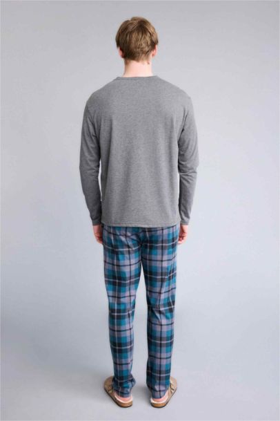 Regular Fıt Uzun Kollu 2'li Takım