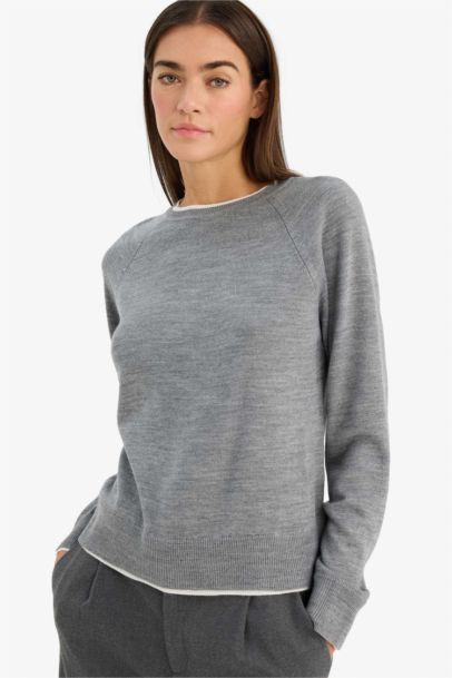 Pull à col rond Coupe relax