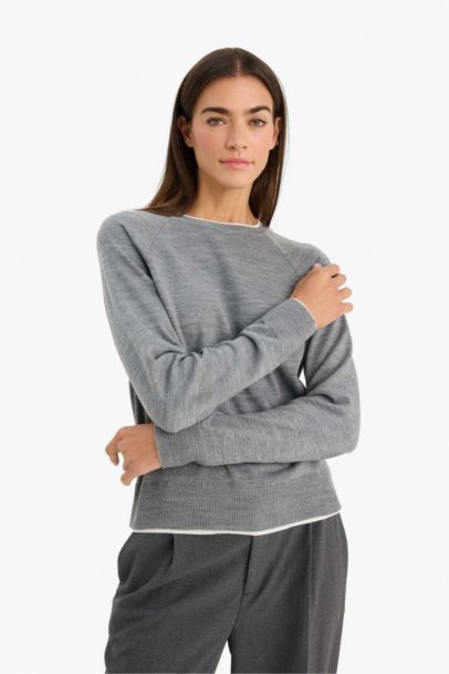 Pull à col rond Coupe relax