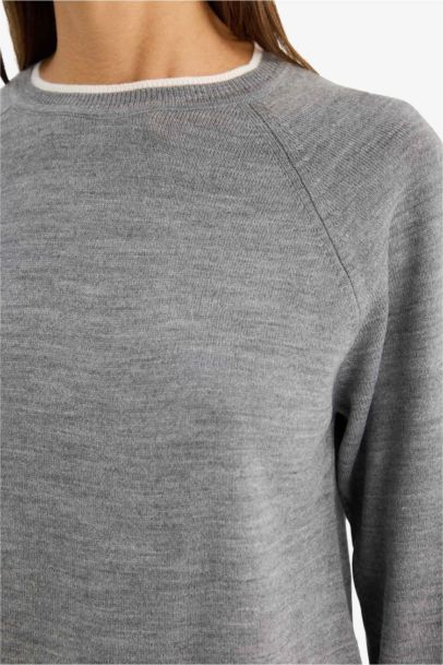 Pull à col rond Coupe relax