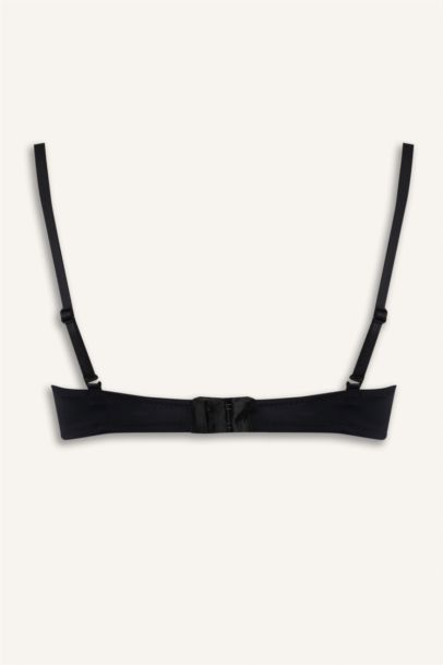 Micro Kaplı Pedli Balenli Straplez Sütyen