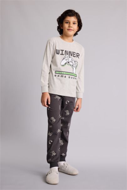 Regular Fıt 2'li Pijama Takımı Erkek Çocuk