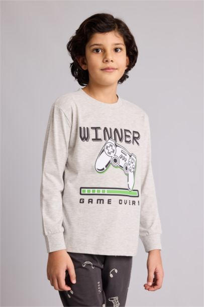 Regular Fıt 2'li Pijama Takımı Erkek Çocuk