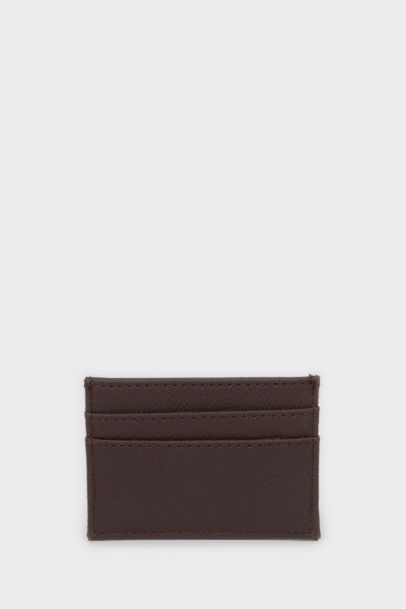 Erkek Suni Deri Kartlık