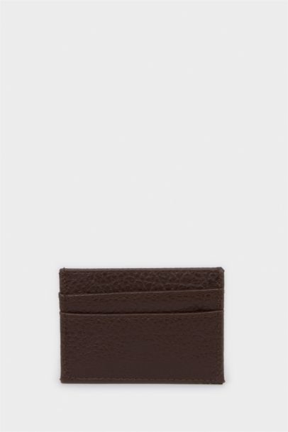 Erkek Suni Deri Kartlık