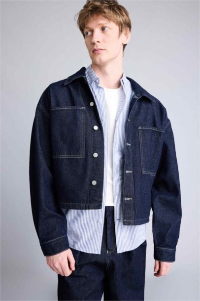 Oversize Fit Cotton Jacket