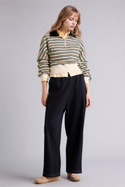 Barrel Fıt Eşofman Altı