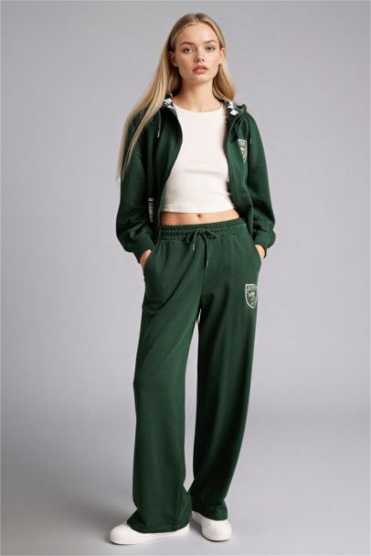 Wide Leg Harry Potter Licensed Slogan Trousers