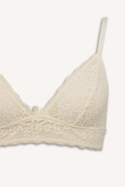 Dantelli Kapsız Pedsiz Balensiz Bralet