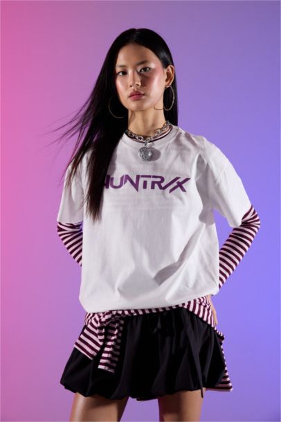 Kpop - Demon Hunters Oversıze Tişört