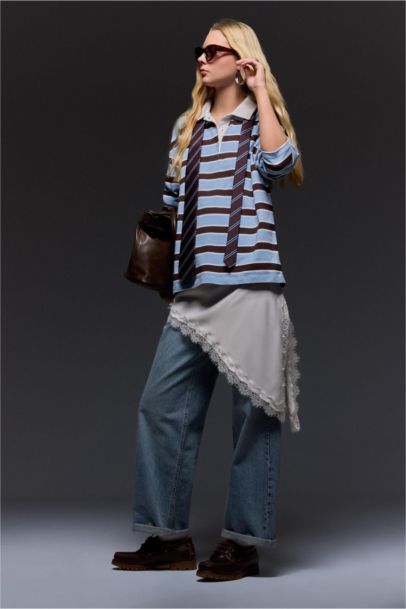 Asymmetric Satin Normal Waist Mini Skirt