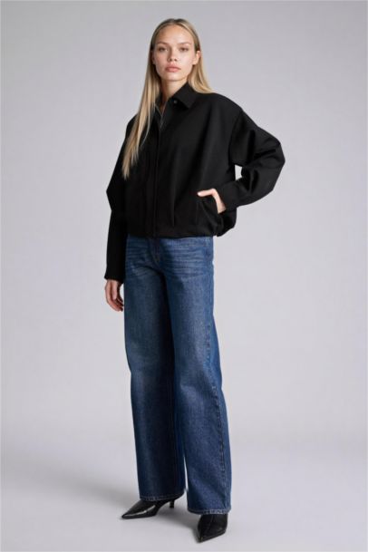 بليزر بياقة قميص