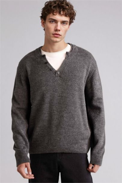 Standard Fit Knitwear Pullover