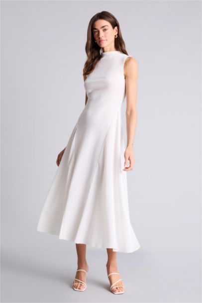 Relax Fıt Bürümcük Midi Elbise