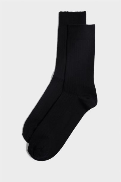 Erkek 3'lü Pamuk Akrilik Uzun Çorap