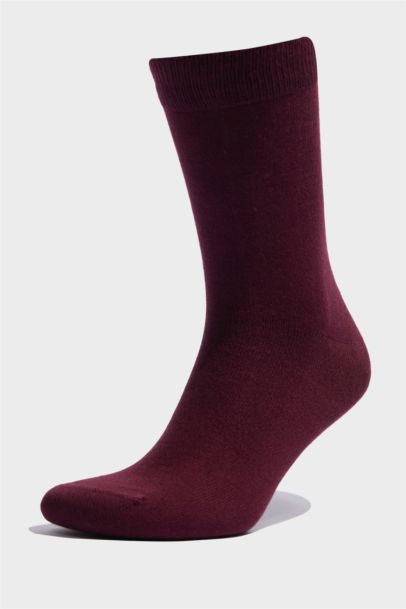 Erkek Dikişsiz 3'lü Bambu Uzun Çorap