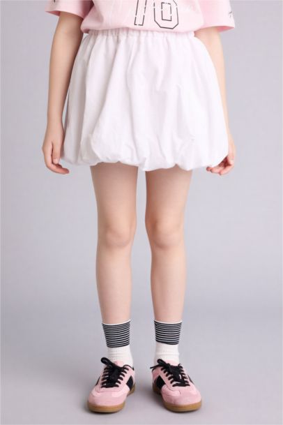 Poplin Etek Kız Çocuk